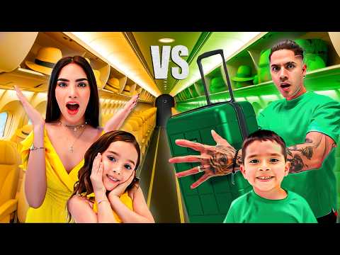 VIAJANDO SOLO de COLOR AMARILLO y VERDE por UNA SEMANA