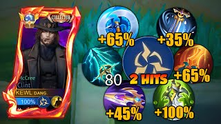 CLINT NEW ABNORMAL BURST CRIT DAMAGE BUILD!🔥 (must try) CLINT BEST 1 HIT BUILD 2025!!