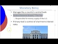 Fiscal and Monetary Policy Concepts