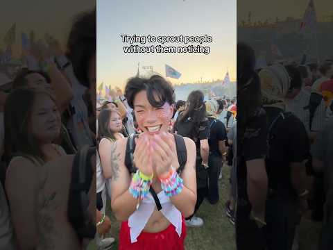 LMAO I WAS SO NERVOUS #rave #raveculture #ravesprout #plur #edm #ravetrinkets #ravefam #kandi