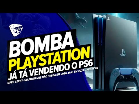 BOMBA PLAYSTATION JÁ ESTÁ VENDENDO O PS6, PS5 JÁ FICOU NO PASSADO!
