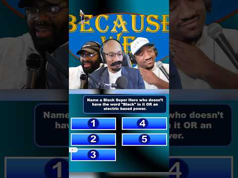 NAME A BLACK SUPERHERO… | #familyfeud #steveharvey #blacksuperheroes #blacksuperhero
