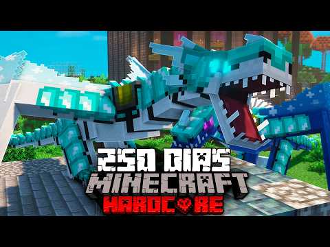 Sobreviví 250 días En El Ultimo Apocalipsis de Dragones En Minecraft HARDCORE (COMPLETO)