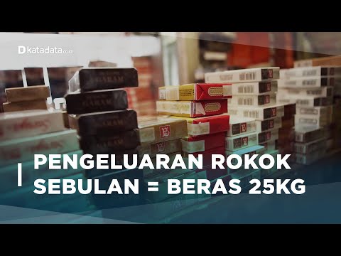 Rokok Jadi Pengeluaran Rumah Tangga Terbesar Kedua di Indonesia