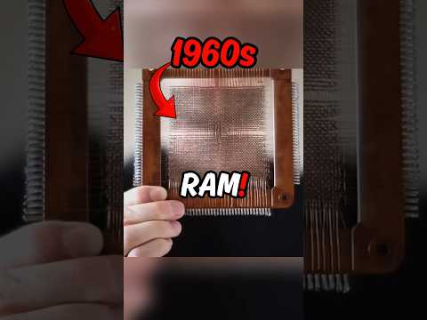 Magnetic Core Memory Explained #facts