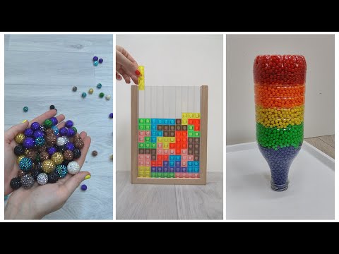 ASMR Beads Bells Balls Oddly Satisfying Reverse Video