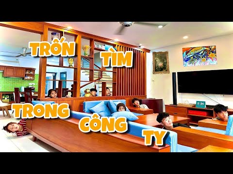 Anh Ba Phải | Thử Thách Trốn Tìm Trong Công Ty Vào Ban Đêm