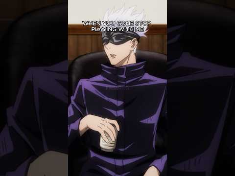 Satoru Gojo, our TOXIC KING #JJK