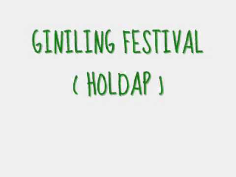 holdap giniling festival