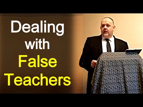 Dealing with False Teachers - Mark Fitzpatrick Sermon
