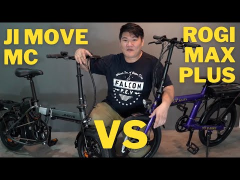 Battle of the Long Range E-bikes: Comparison Between the ROGI Max Plus and the Ji MOVE MC