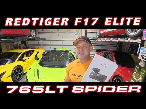 Redtiger F17 Elite Dashcam Review in my McLaren 765LT Spider