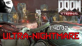 DOOM Eternal 100% Restricted Ultra-Nightmare in 1:40:32