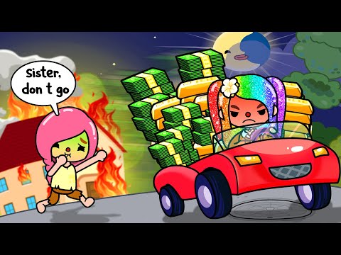 I Hate My Sister, But She Saved My Life | Toca Life Story | Toca Boca