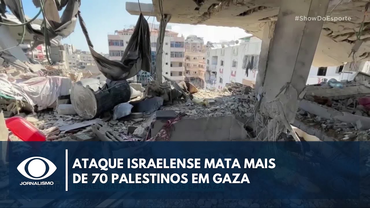 Ataque israelense mata mais de 70 palestinos em Gaza