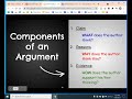 Understanding Arguments and Evidence