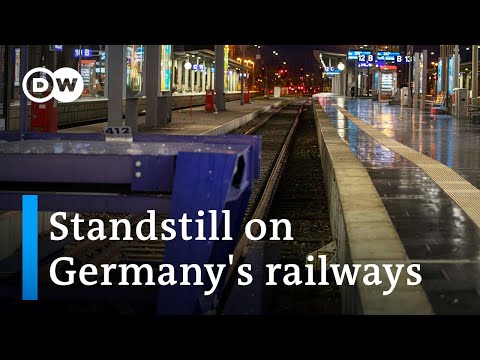 German train drivers start historic six-day strike | DW News
