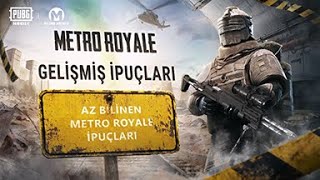 Bu Gizli İpuçları ile Metro Royale'de Bir Profesyonel Gibi Ustalaşın! I PUBG MOBILE
