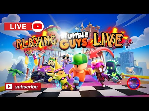 Playing Stumble guys for the first time Live ! #stumbleguys #live #live #gaming #gameplay #viral