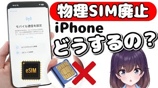 【徹底解説】トラブル注意! iPhoneのeSIM設定と注意をまとめました。