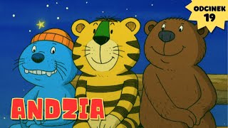 Andzia - Odcinek 19: Narciarska przygoda Tygryska | Serial Animowany dla Dzieci