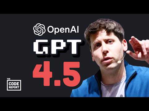 GPT-4.5 shocks the world with its lack of intelligence...
