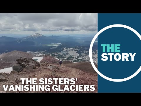 YouTube video thumbnail: Glaciers on Oregon's Three Sisters are Rapidly Dwindling