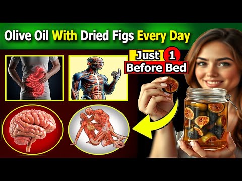 I Ate Dried Figs With Olive Oil Every Day For a month & This is What Happened-You'll Be Like a horse