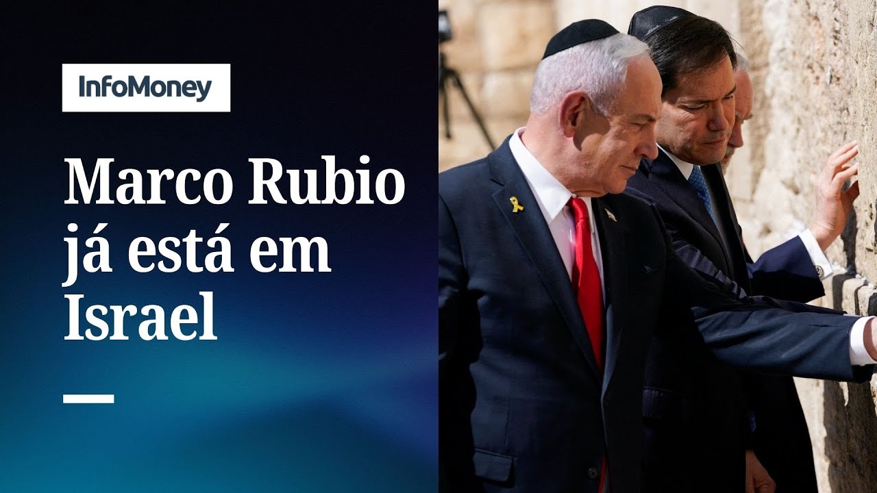 Marco Rubio está em Israel para discutir a guerra em Gaza e outras questões | InfoMoney News