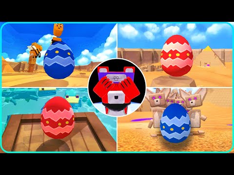 Multiplayer Egg Hunt Hide and Seek in Desert Super Bear Adventure Gameplay Walkthrough