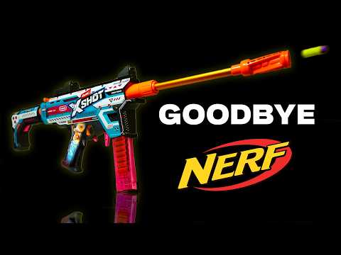 Goodbye, Nerf - Hello X-SHOT Piston Pump AEB