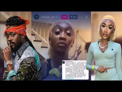 Beenieman daughter Desha speaks out against him on IG Live | says her father is a gyal clown