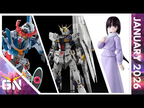Gunpla LineUp January 2026