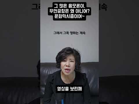 그 많은 <strong>음모론이</strong> 왜 무안공항은 아니여? 문화막시즘에 속고 있어!