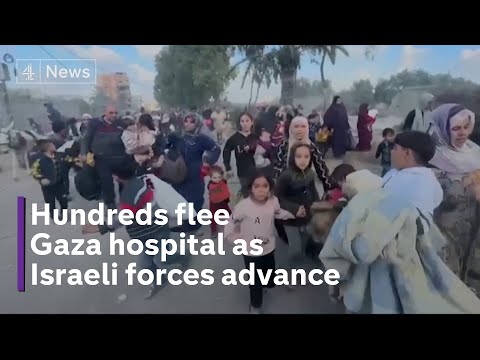 UN school reportedly bombed in Gaza - as hostage families march in Israel