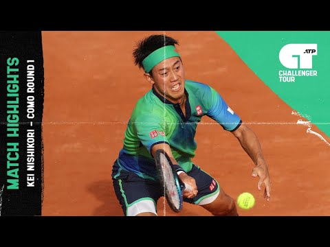 Match Highlights: Kei Nishikori STORMS through First Round in Como