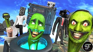 Viktor & Skibidi Zombie 🚽😆| Portal Gun