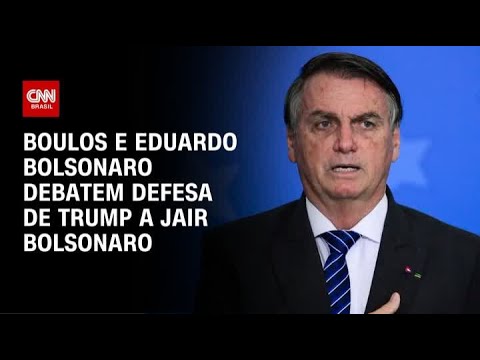 ​Deputados Eduardo Bolsonaro e Boulos e debatem post de Trump defendendo Jair Bolsonaro | CNN ARENA