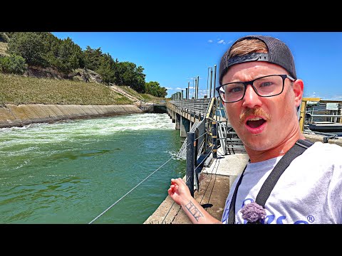 This 120 MILE Canal Provides Some INSANE FISHING!!! (24 Hour Camp/Fish)