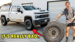 Assessing Damage & Transforming My Overland Truck with 37in Tires!!