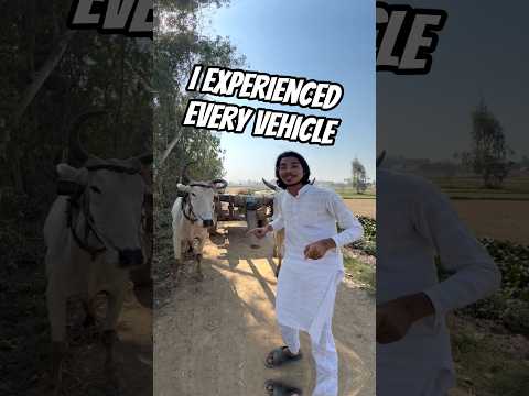 I Experienced Every Vehicle Ride In One Video 🥰