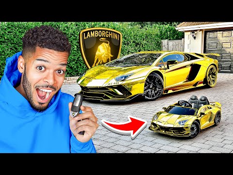 I BUILT MY SON A LAMBORGHINI !