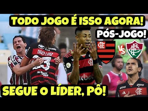 SEGUE O LÍDER, CONTRA TUDO E CONTRA TODOS! PÓS-JOGO: FLAMENGO X FLUMINENSE! ATÉ QUANDO VÃO OPERAR?