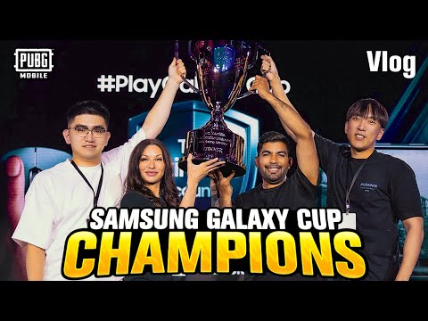 How I Became Champion at Samsung PUBGM Tournament | San Diego TwitchCon Vlog