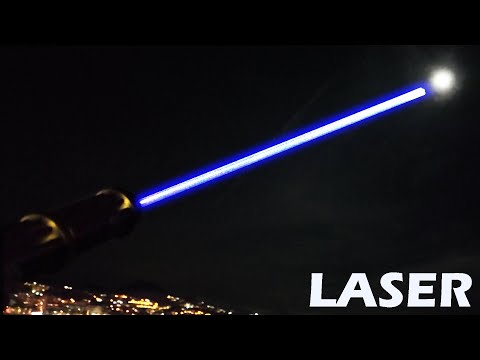 Not a UFO! 👽 Not a Star Wars Lightsaber 😱 Epic Powerful Laser Lights Up the Sea