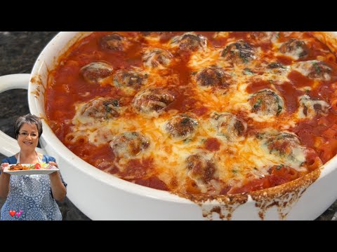 Easy Meatball Casserole / Delicious one pot meal ❤️