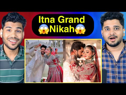 REACTION TO RABEECA & HUSSAINS NIKAH & GRAND ENTRIES