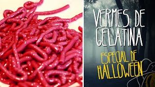 Vermes de gelatina - especial de Halloween | Miolos Fritos