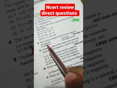 direct questions chemistry ncert review #ncert #chemistry #allms