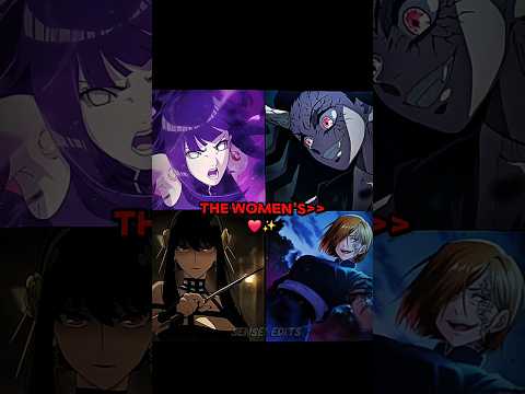 𝑻𝒉𝒆 𝑾𝒐𝒎𝒆𝒏'𝒔...🥶💀 #naruto #demonslayer #jujutsukaisen #anime #shorts